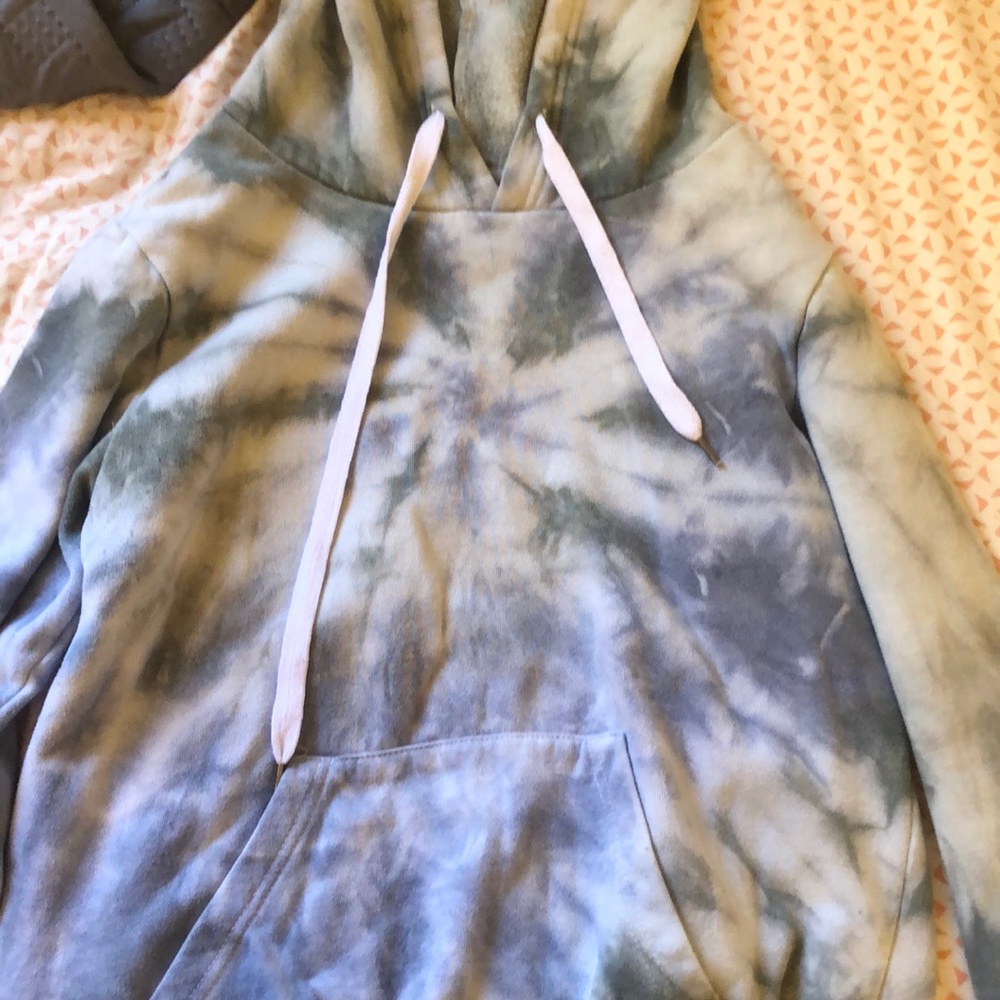 A Tye Dye hoodie